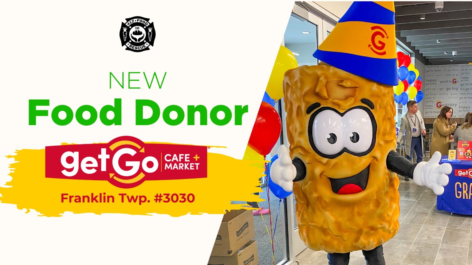 New Food Donor Getgo 3030 In Franklin Township 412 Food Rescue