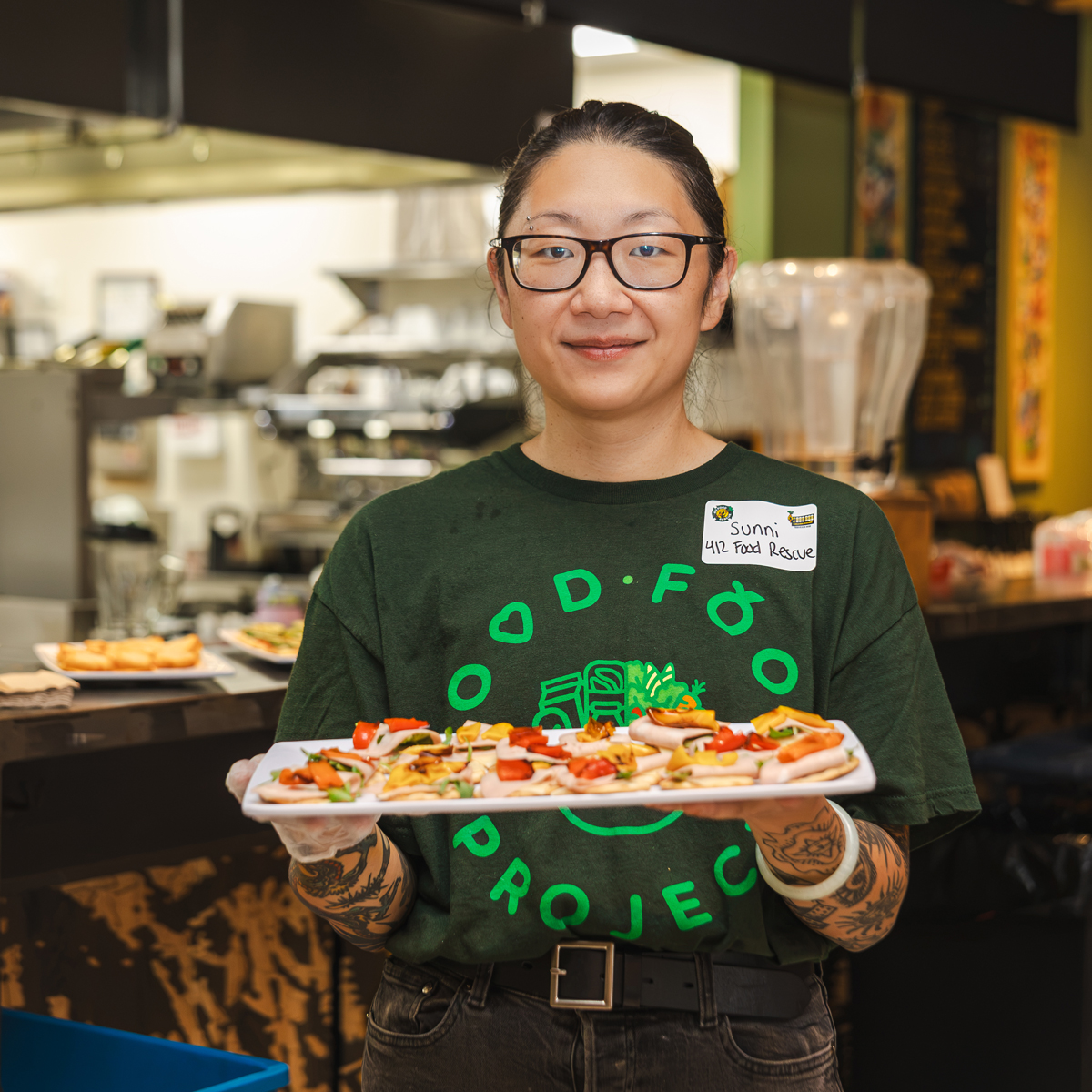 Chef Sunni Park of the Good Food Project
